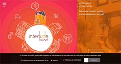Desktop Screenshot of interludesante.com